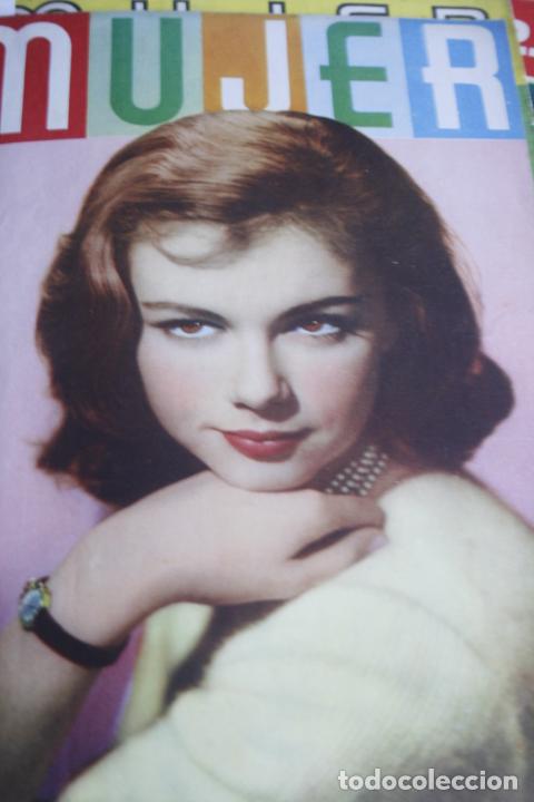 Coleccionismo de Revistas y Peri&oacute;dicos: REVISTA MUJER N&ordm; 260 LORELLA DE LUCA MODA FIGURINES ROMY SCHNEIDER SISSI FEBRERO 1959