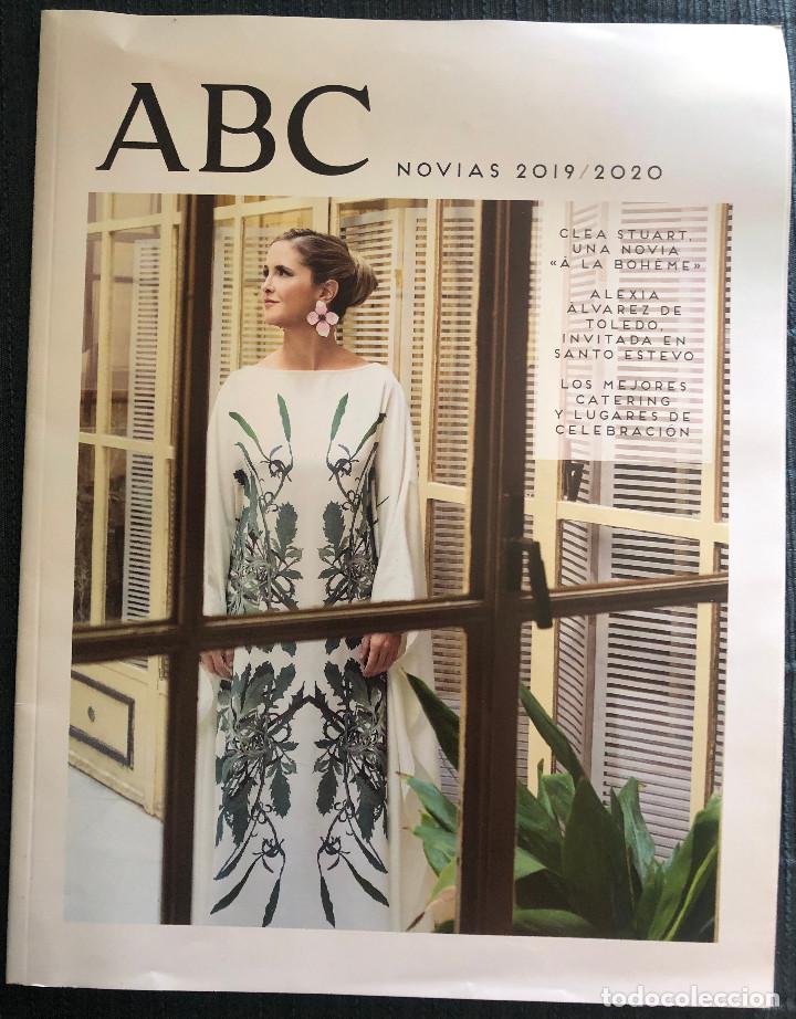 Coleccionismo de Revistas y Peri&oacute;dicos: ABC Novias 2019 / 2020. Revista de moda sobre novias y bodas. 84 p&aacute;ginas. Nueva.