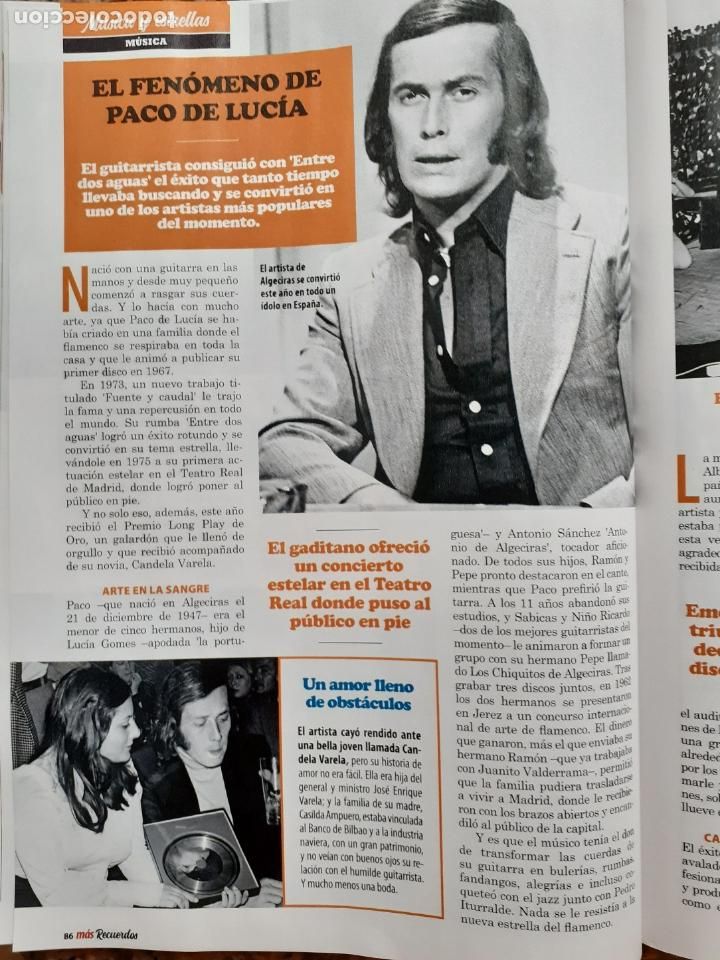 Coleccionismo de revistas y peri&oacute;dicos: paco de lucia