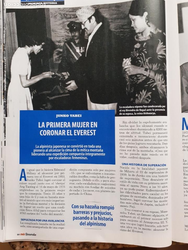 Collectionnisme de Revues et Journaux: JUNKO TABEI LA PRIMERA MUJER QUE CORONO EL EVEREST