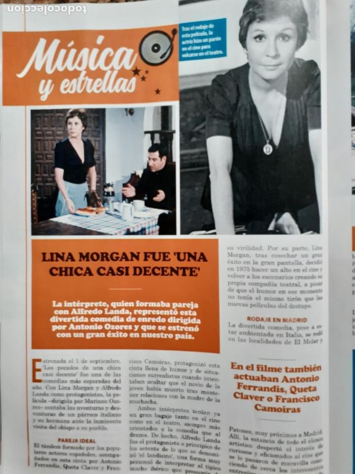 Coleccionismo de Revistas y Peri&oacute;dicos: LINA MORGAN