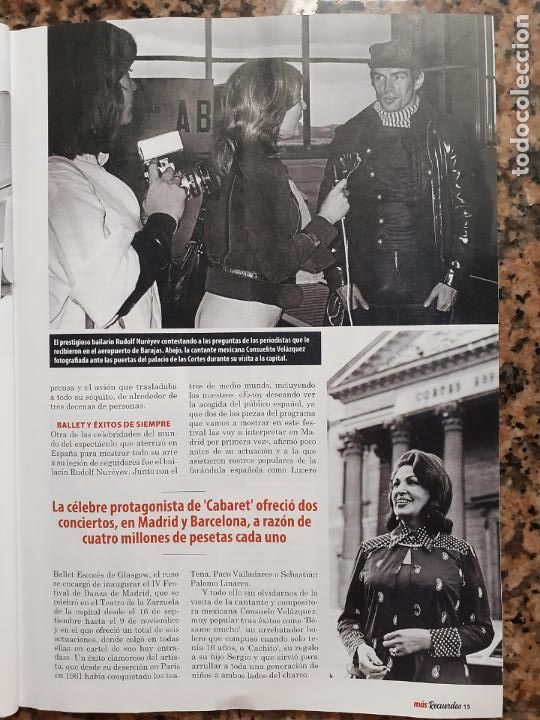 Sammeln von Zeitschriften und Zeitungen: rudolf noureev Rudolf Nur&eacute;yev CONSUELITO VELAZQUEZ CONSUELO