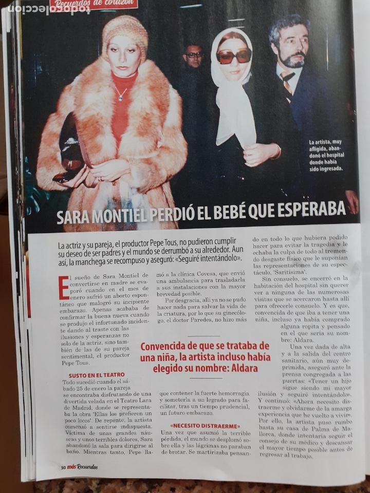 Coleccionismo de Revistas y Peri&oacute;dicos: SARA MONTIEL