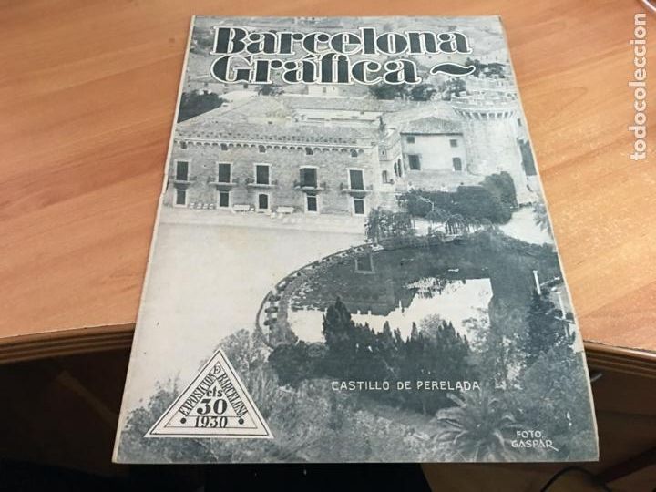 Coleccionismo de Revistas y Peri&oacute;dicos: BARCELONA GRAFICA EXPOSICION BARCELONA 1930. COPA DAVIS, DEPORTES MONTJUICH FUTBOL CATALU&Ntilde;A (AB-2)