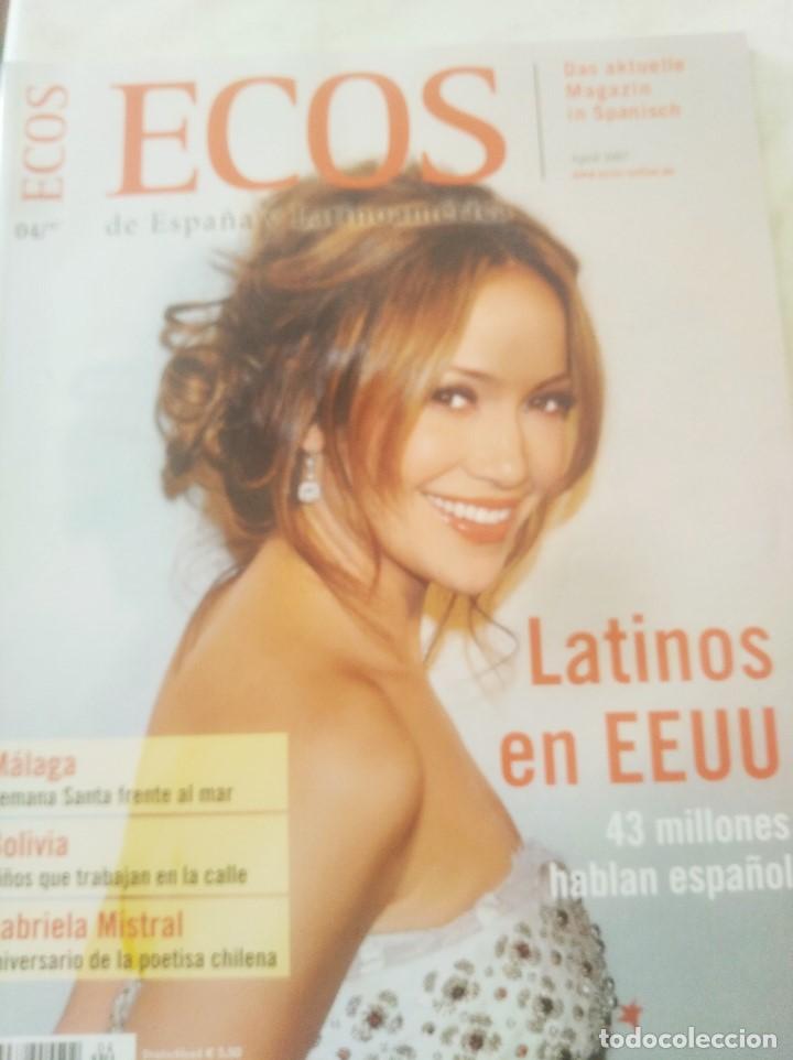 Coleccionismo de Revistas y Peri&oacute;dicos: REVISTA ECOS. ENSE&Ntilde;ANZA DE ESPA&Ntilde;OL PARA EXTRANJEROS (DIRIGIDA A HABLANTES DE ALEM&Aacute;N). Abril 2007