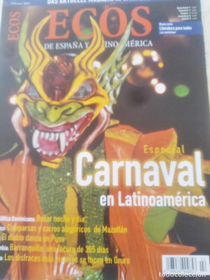 Collectionnisme de Revues et Journaux: REVISTA ECOS. ENSE&Ntilde;ANZA DE ESPA&Ntilde;OL PARA EXTRANJEROS (Dirigida a hablantes de alem&aacute;n). Febrero 2003