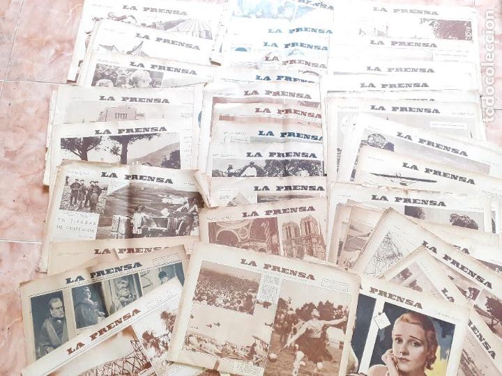 Coleccionismo de revistas y peri&oacute;dicos: ARGENTINA (BUENOS AIRES): LA PRENSA. SECCI&Oacute;N QUINTA, OCTAVA, ETC. 39 N&Uacute;MEROS. 1931-1936