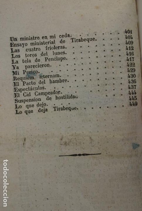 Coleccionismo de revistas y peri&oacute;dicos: Fray Gerundio - Foto 4