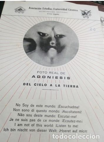Coleccionismo de revistas y peri&oacute;dicos: ADONIESIS...Eugenio Siragusa..3 BOLETINES Estudios FRATERNIDAD COSMICA..Vigo..1976. ORIGINALES