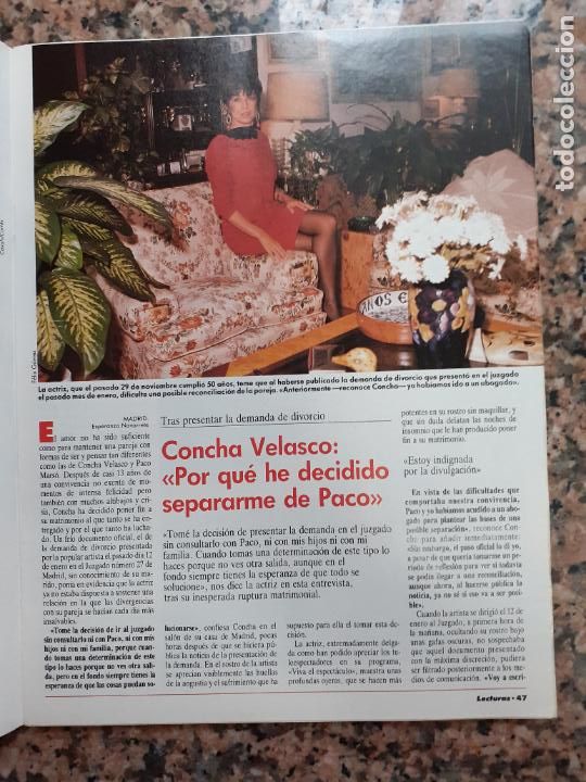 Collectionnisme de Revues et Journaux: concha velasco