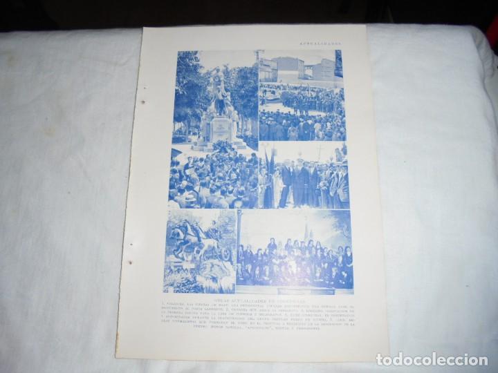 Collezionismo di Riviste e Giornali: ACTUALIDADES DE PROVINCIAS VALENCIA LAS FIESTAS DE MAYO HOJA DE REVISTA BLANCO Y NEGRO 1927