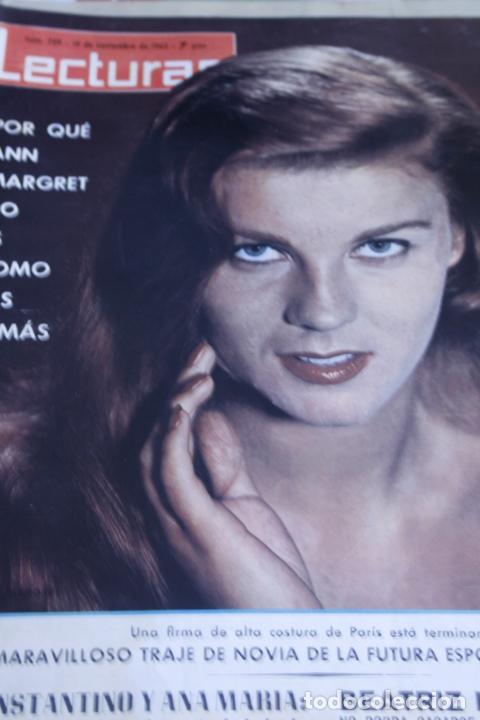 Coleccionismo de Revistas y Peri&oacute;dicos: LECTURAS N&ordm; 709 ANN MARGRET ROCIO DURCAL 1965