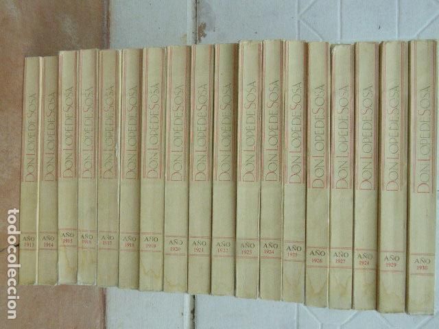 Coleccionismo de Revistas y Peri&oacute;dicos: DON LOPE DE SOSA. CRONICA MENSUAL DE LA PROVINCIA DE JAEN. 18 TOMOS. 1913 -1930. EDICION FACSIMIL