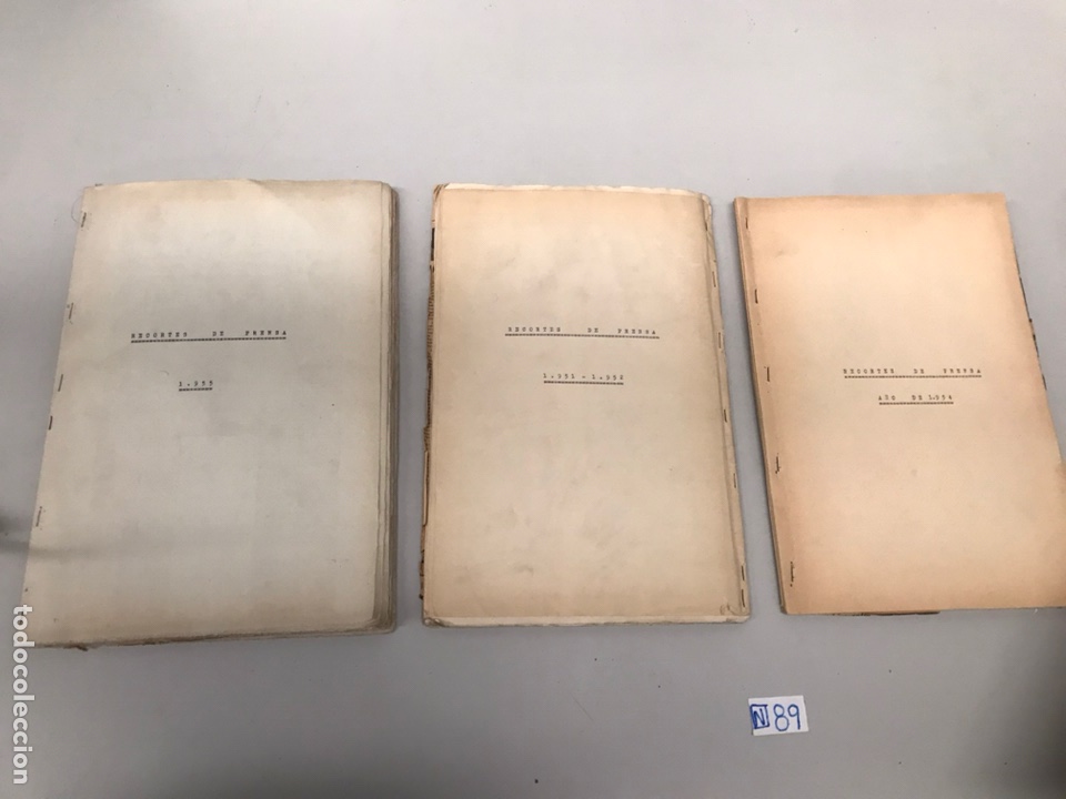 Sammeln von Zeitschriften und Zeitungen: ANTIGUOS RECORTES DE PRENSA DESDE 1951, 52, 54 y 55