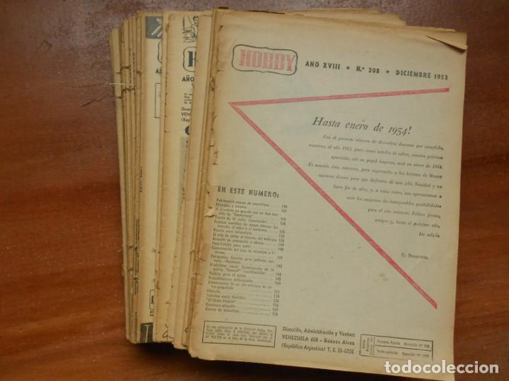 Coleccionismo de Revistas y Peri&oacute;dicos: LOTE 26 ANTIGUAS REVISTAS HOBBY - MANUALIDADES MODELISMO FILATELIA COLECCIONISMO - BUENOS AIRES