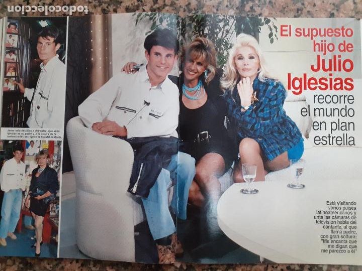 Coleccionismo de Revistas y Peri&oacute;dicos: javier el supuesto hijo de julio iglesias