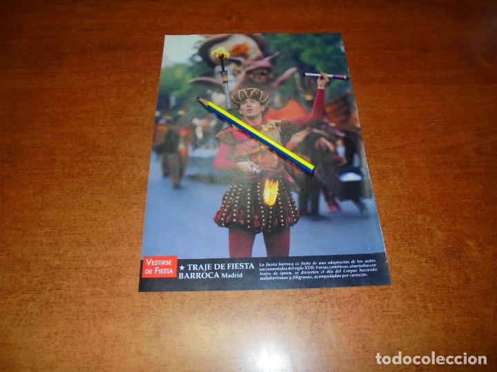 Coleccionismo de Revistas y Peri&oacute;dicos: RETAL 1993: TRAJE DE FIESTA BARROCA, MADRID - DOS HERMANAS, SEVILLA.