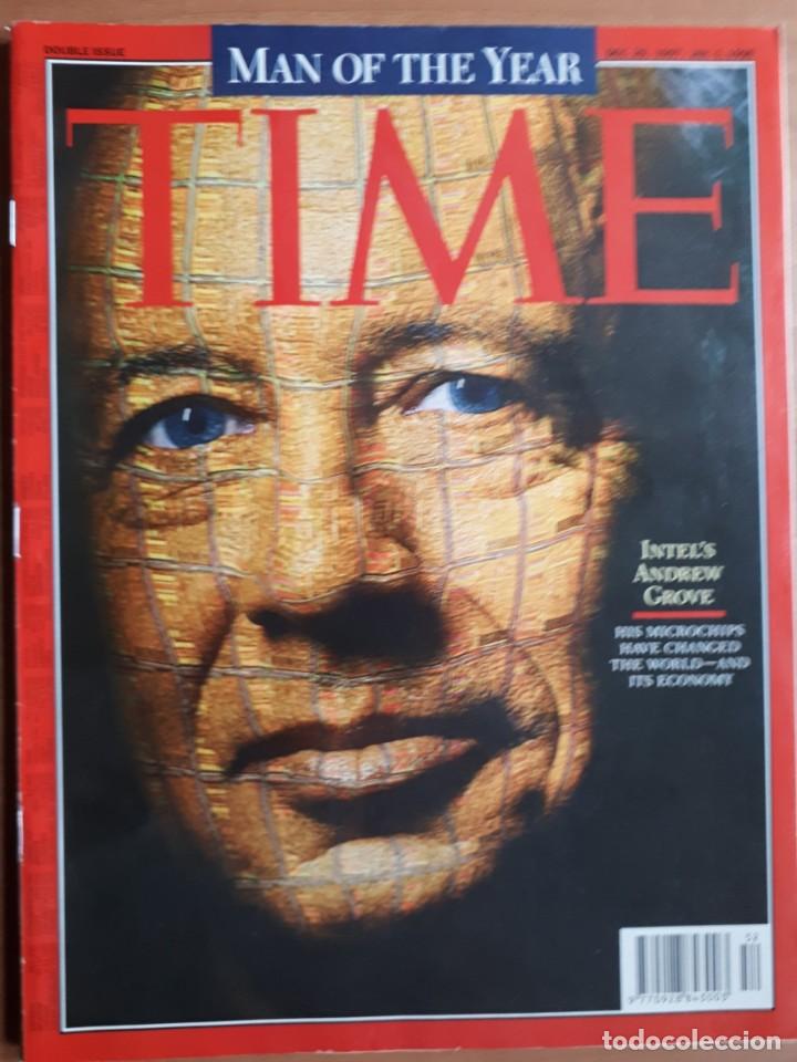 Sammeln von Zeitschriften und Zeitungen: TIME. MAN OF THE YEAR: ANDREW GROVE. DEC 1997- JAN 1998