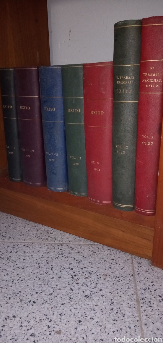 Sammeln von Zeitschriften und Zeitungen: Gran coleccion revista EXITO - EL TRABAJO NACIONAL (1920, 1921, 1922, 1923, 1924, 1925 y 1927)
