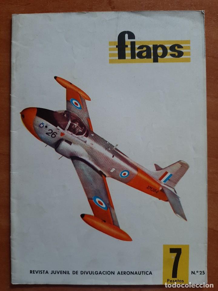 Colecionismo de Revistas e Jornais: 1960 FLAPS - REVISTA JUVENIL DE DIVULGACI&Oacute;N AERON&Aacute;UTICA - N&ordm; 25