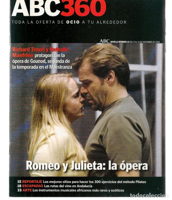Coleccionismo de Revistas y Peri&oacute;dicos: ABC 360. N&ordm; 13. JUDGE LAW / CAMER&Oacute;N D&Iacute;AZ./ ARC&Aacute;NGEL. 8 DCBRE, 2006.(ST/P)