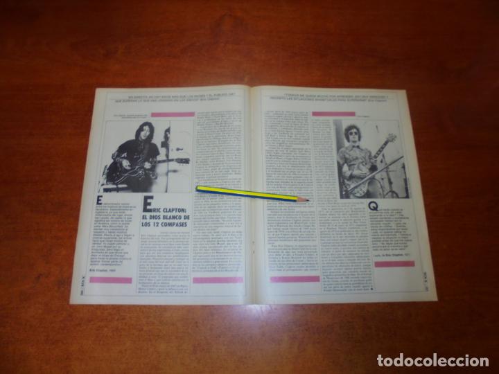 Coleccionismo de Revistas y Peri&oacute;dicos: CLIPPING 1987: ERIC CLAPTON - JANIS JOPLIN - BLUES BAND