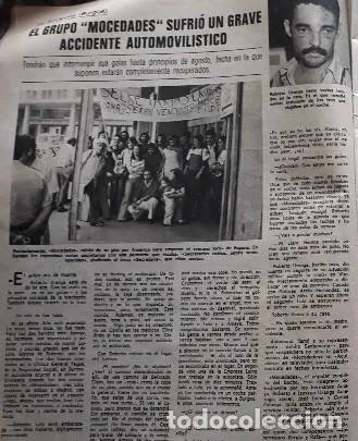 Coleccionismo de Revistas y Peri&oacute;dicos: mocedades accidente de trafico