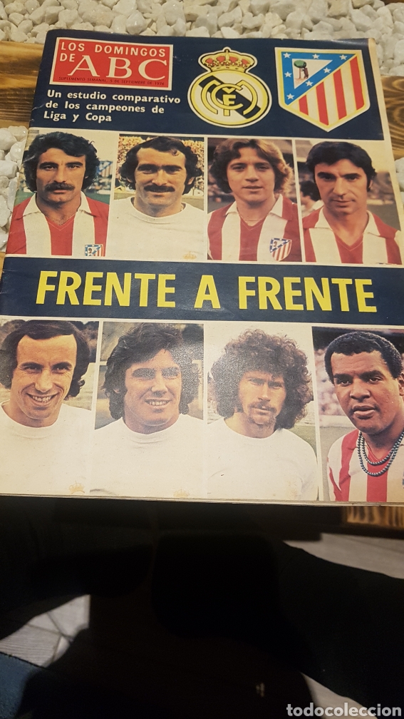 Coleccionismo de Revistas y Peri&oacute;dicos: LOS DOMINGOS DE ABC 5 SEPTIEMBRE 1976 CON REVISTA SUPLETORIA GENTE MENUDA NUM 35 ATLETICO DE MADRID