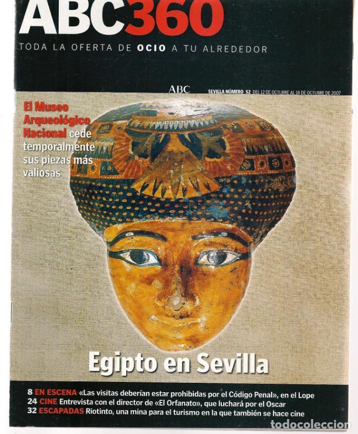 Coleccionismo de Revistas y Peri&oacute;dicos: ABC 360. N&ordm; 52. PEPE VIYUELA / ANA SALAZAR 7 MAKARINES/. 12 OCTB. 2007.(ST/P)