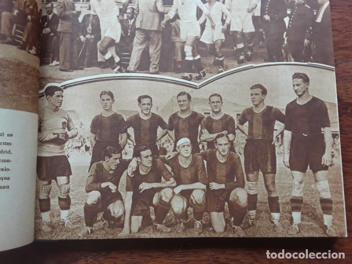 Collection Magazines and Newspapers: FINAL CAMPEONATO ESPA&Ntilde;A FUTBOL MADRID F.C. F.C.BARCELONA OSTALE METROPOLITANO ESPA&Ntilde;OL ARGENTINA 1936