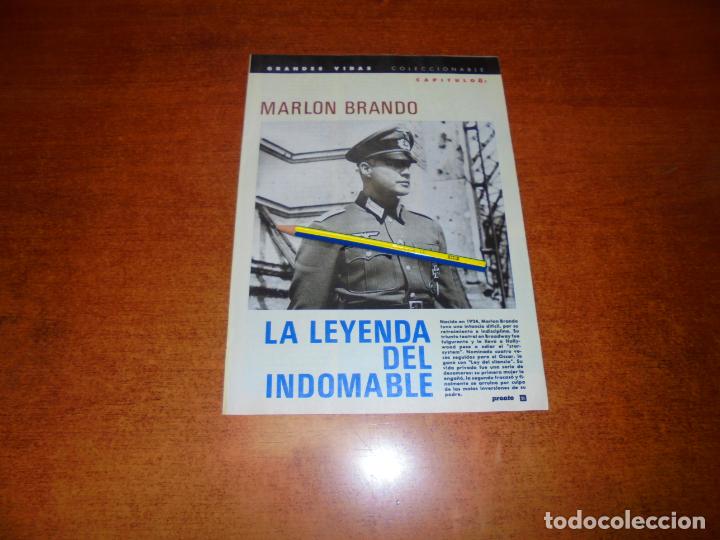 Coleccionismo de Revistas y Peri&oacute;dicos: CLIPPING 1988: MARLON BRANDO