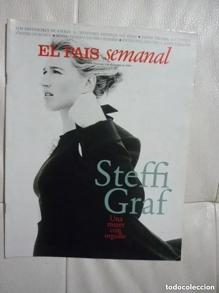 Coleccionismo de Revistas y Peri&oacute;dicos: El pa&iacute;s semanal - Steffi Graf - n&ordm; 1054 - 1996