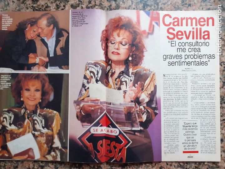 Coleccionismo de Revistas y Peri&oacute;dicos: CARMEN SEVILLA EL CONSULTORIO LA SIESTA SE ACABO