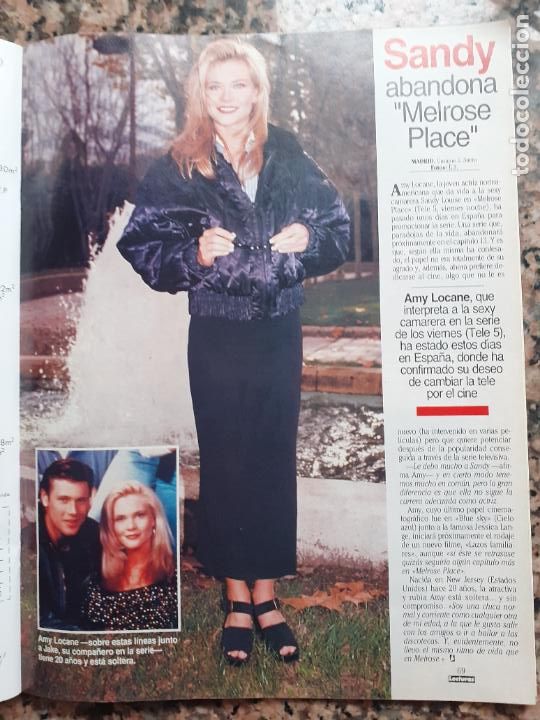 Collectionnisme de Revues et Journaux: AMY LOCANE SANDY MELROSE PLACE