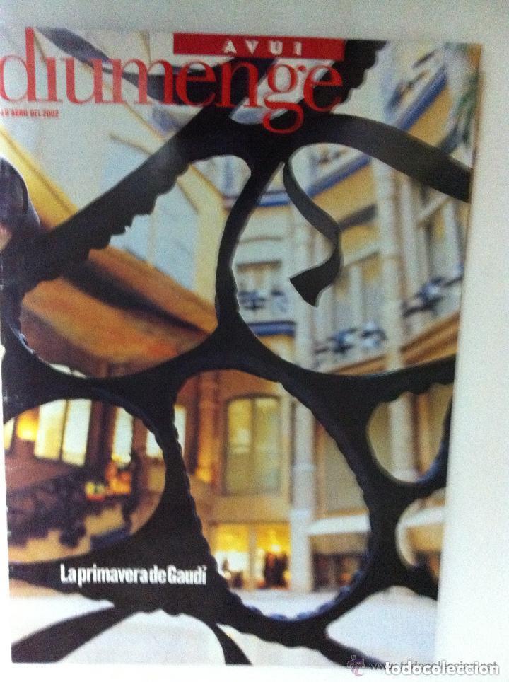 Coleccionismo de Revistas y Peri&oacute;dicos: gaudi (avui 2002)- catal&agrave;