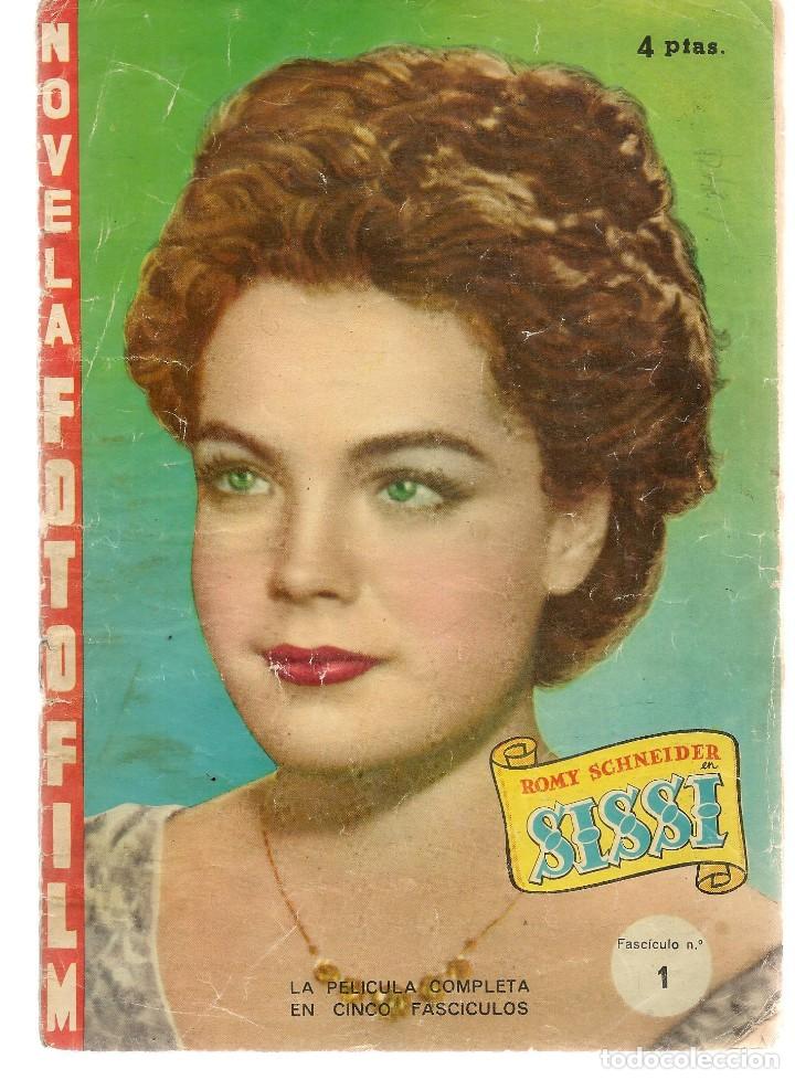 Coleccionismo de Revistas y Peri&oacute;dicos: NOVELA FOTOFILM. FASC&Iacute;CULO N&ordm; 1. SISSI. ROMY SCHNEIDER. (C/A42)