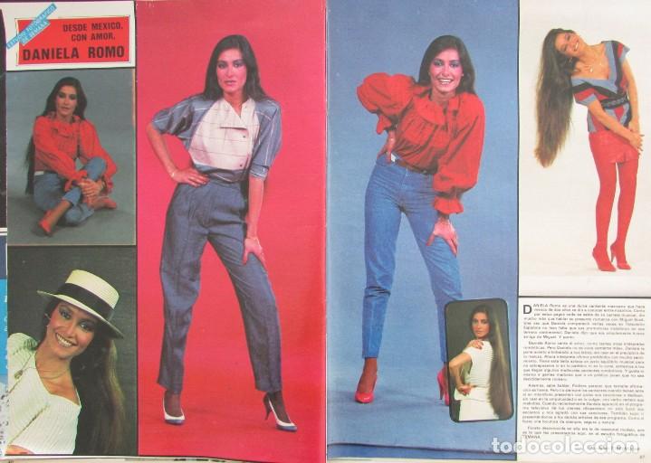 Coleccionismo de Revistas y Peri&oacute;dicos: RECORTE REVISTA SEMANA N&ordm; 2329 1984 DANIELA ROMO