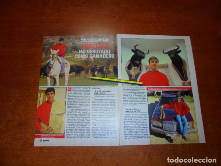 Coleccionismo de Revistas y Peri&oacute;dicos: CLIPPING 1988: JOSELITO