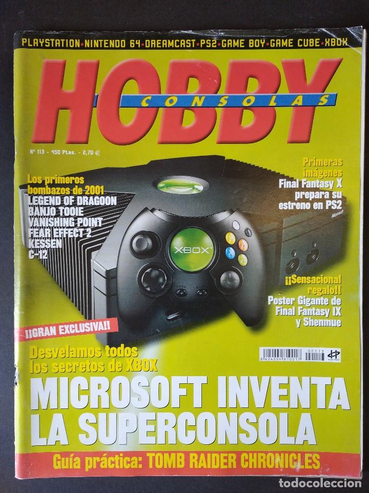 Coleccionismo de Revistas y Peri&oacute;dicos: REVISTA HOBBY CONSOLAS-N&ordm;113-VER FOTOS