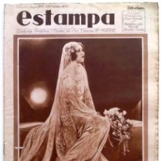 Coleccionismo de Revistas y Periódicos: ESTAMPA, REVISTA GRÁFICA Y LITERARIA. 13 DE JUNIO DE 1931, N.º 179. Lote 205380287