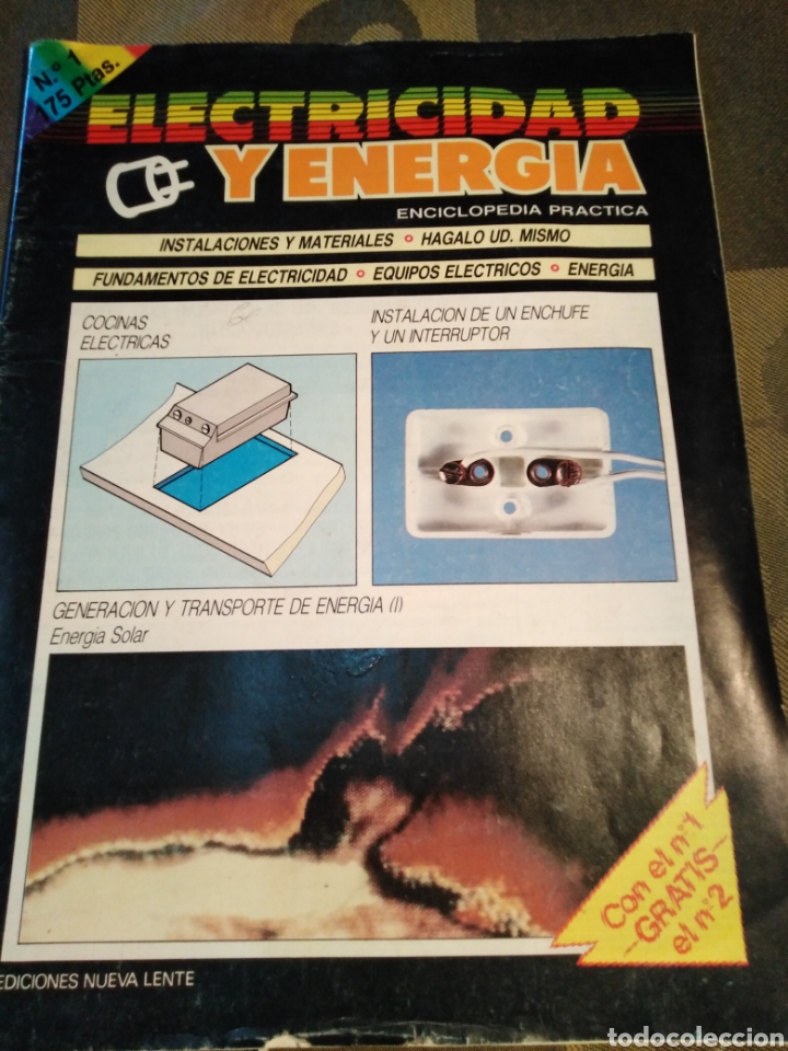 Sammeln von Zeitschriften und Zeitungen: ELECTRICIDAD Y ENERG&Iacute;A-N&deg;1,A&Ntilde;O 1984,ENCICLOPEDIA PRACTICA