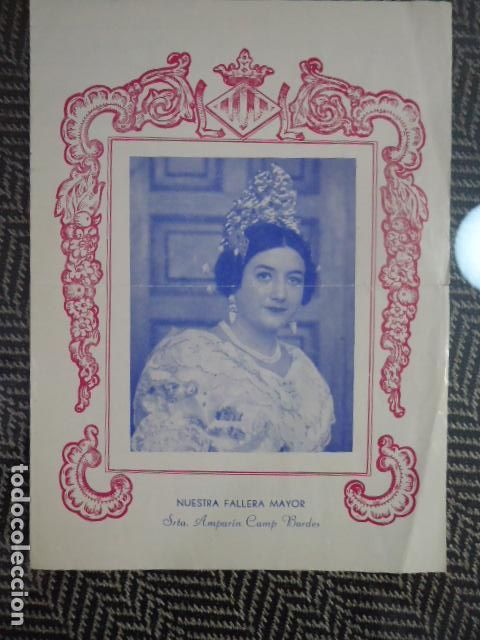 Coleccionismo de Revistas y Peri&oacute;dicos: PROGRAMA DE FALLAS - FALLA PLAZA DE SANTA CRUZ - 21 ENERO 1965