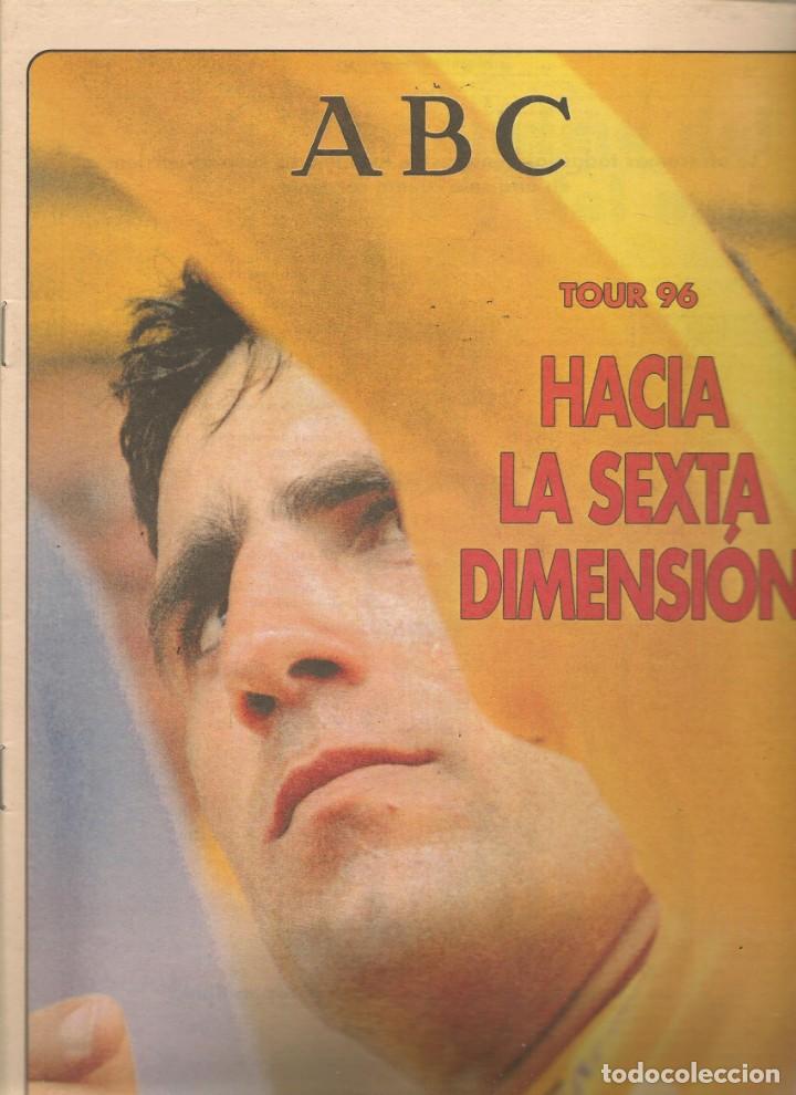 Coleccionismo de Revistas y Peri&oacute;dicos: ABC. TOUR 96. HACIA LA SEXTA DIMENSI&Oacute;N. 25 JUNIO 1996. (ST/P)