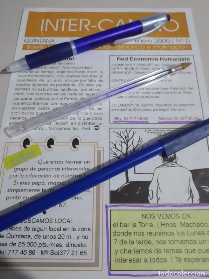 Collection Magazines and Newspapers: INTER-CAMBIO, BOLETIN HUMANISTA QUINTANA N&ordm; 0. ENERO 2000 REF. GAR 306