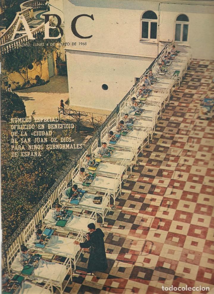 Coleccionismo de Revistas y Peri&oacute;dicos: ABC. N&Uacute;MERO ESPECIAL CIUDAD SAN JUAN DE DIOS. 4 MARZO 1968.(ST/P)
