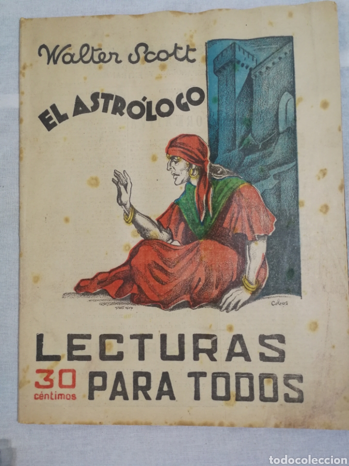 Coleccionismo de Revistas y Peri&oacute;dicos: LIBRO REVISTA EL ASTR&Oacute;LOGO DE WALTER SCOTT
