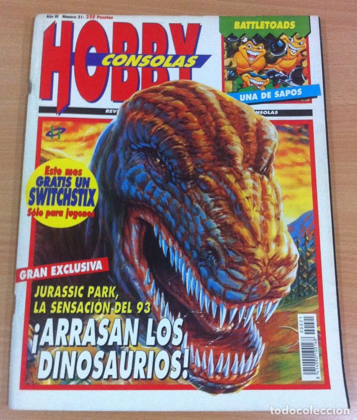 Coleccionismo de Revistas y Peri&oacute;dicos: REVISTA INDEPENDIENTE DE VIDEOJUEGOS DE LOS A&Ntilde;OS 90 PARA CONSOLAS: HOBBY CONSOLAS, A&Ntilde;O III, n&ordm; 21