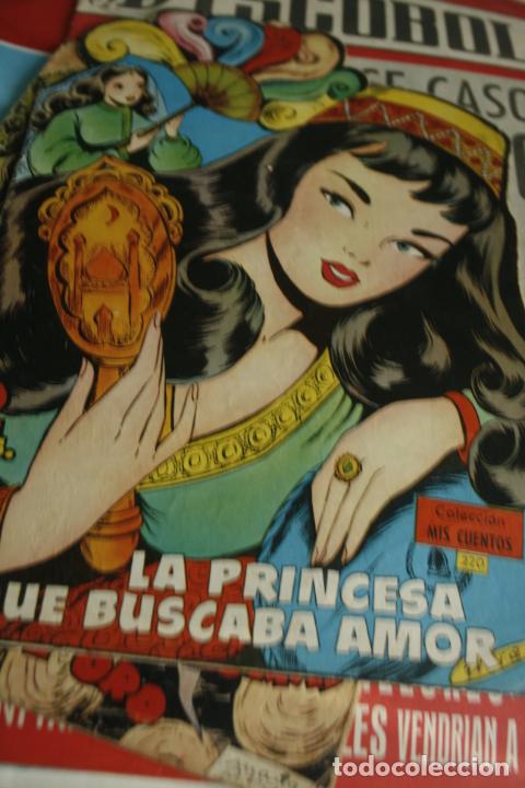 Coleccionismo de Revistas y Peri&oacute;dicos: COLECCION MIS CUENTOS N&ordm; 220 LA PRINCESA QUE BUSCA AMOR TROQUELADO A&Ntilde;OS 50