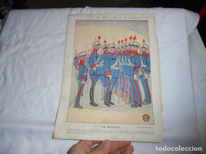 Coleccionismo de Revistas y Peri&oacute;dicos: EN REVISTA DIBUJO DE CILLA HOJA DE REVISTA BLANCO Y NEGRO 1912