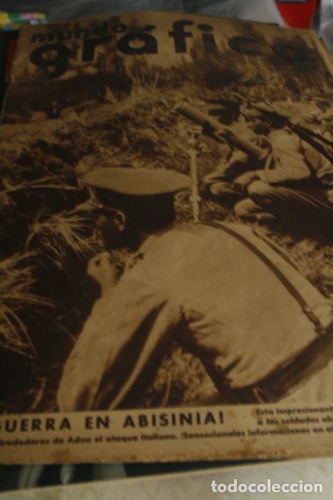 Coleccionismo de Revistas y Peri&oacute;dicos: ABISINIA GIBRALTAR ETIOPIA FREGOLI GRETA GARBO OVIEDO 1935